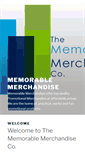 Mobile Screenshot of memorablemerchandise.co.uk